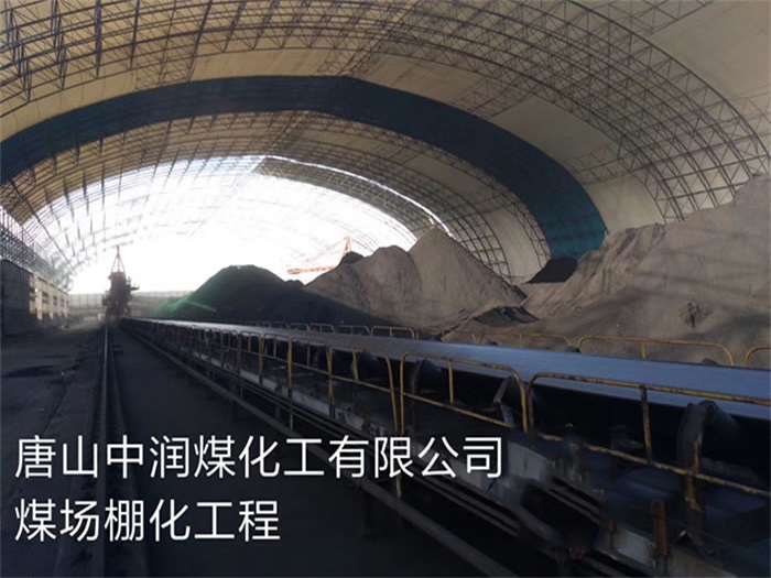 辽源煤化工有限公司煤场棚化工程